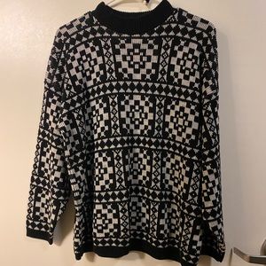 Vintage headliners sweater patterned